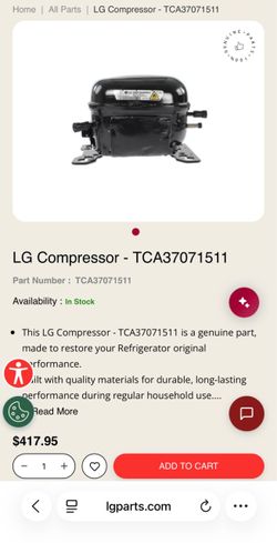 LG compressor
