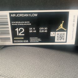 Air Jordan Low Gym