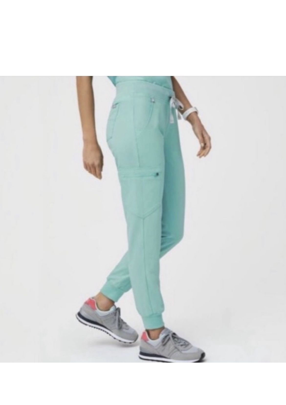 Brand New Figs Zamora Jogger Tall XS Aqua/Teal