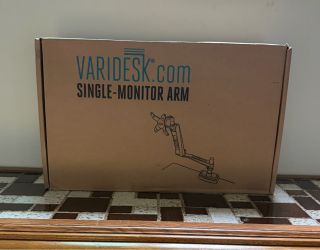 VariDesk Single-Monitor Arm - Brand New In Box (Full Kit / Tools Included)