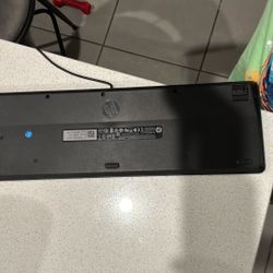 HP Desktop Keyboard USB With Stands