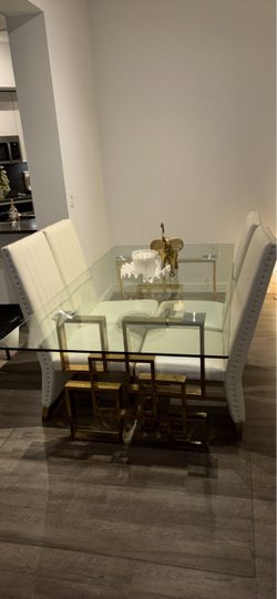 Glass Dining Table
