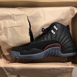 Air Jordan 12 Retro Black/black-bringht Crimson 
