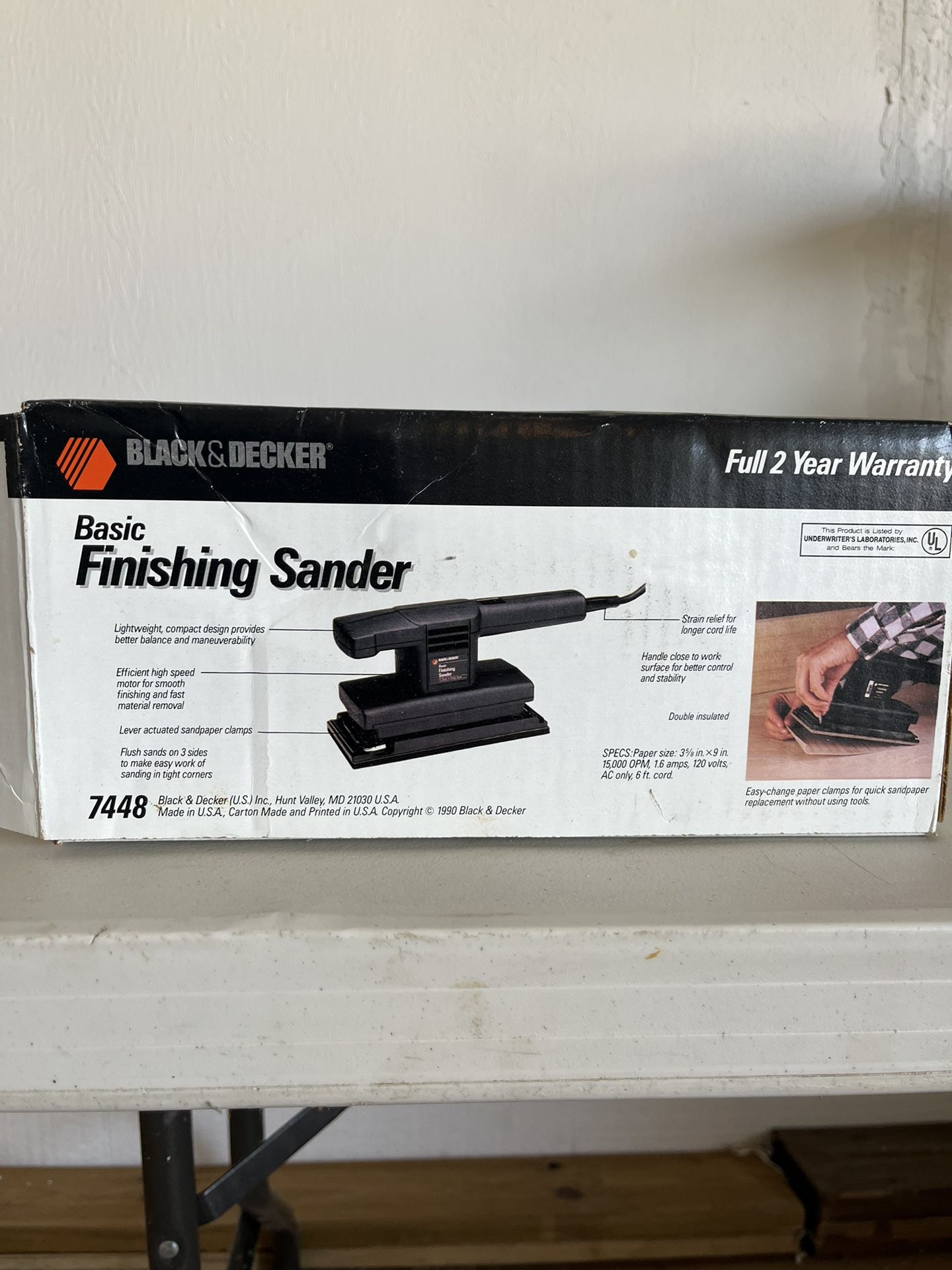 Black and Decker Finish Sander