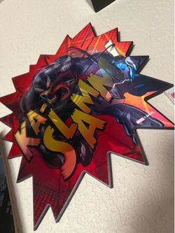 Marvel action hero wall art decor