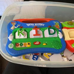 2 Leap Frog Toys With Letters