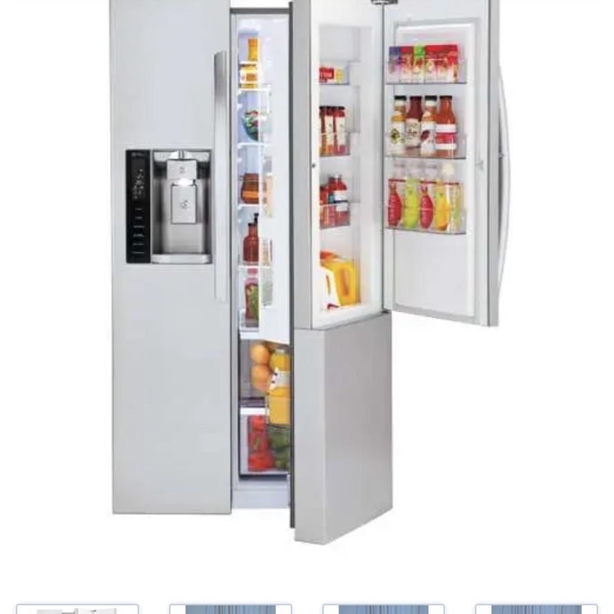 LG 26.1 cu. ft. side-by-side Refrigerator 