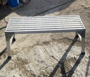 Aluminum Foldable Bench