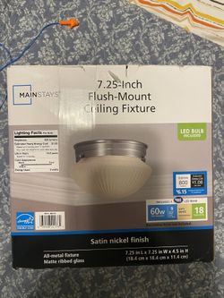 Fixture New And LED Bulb