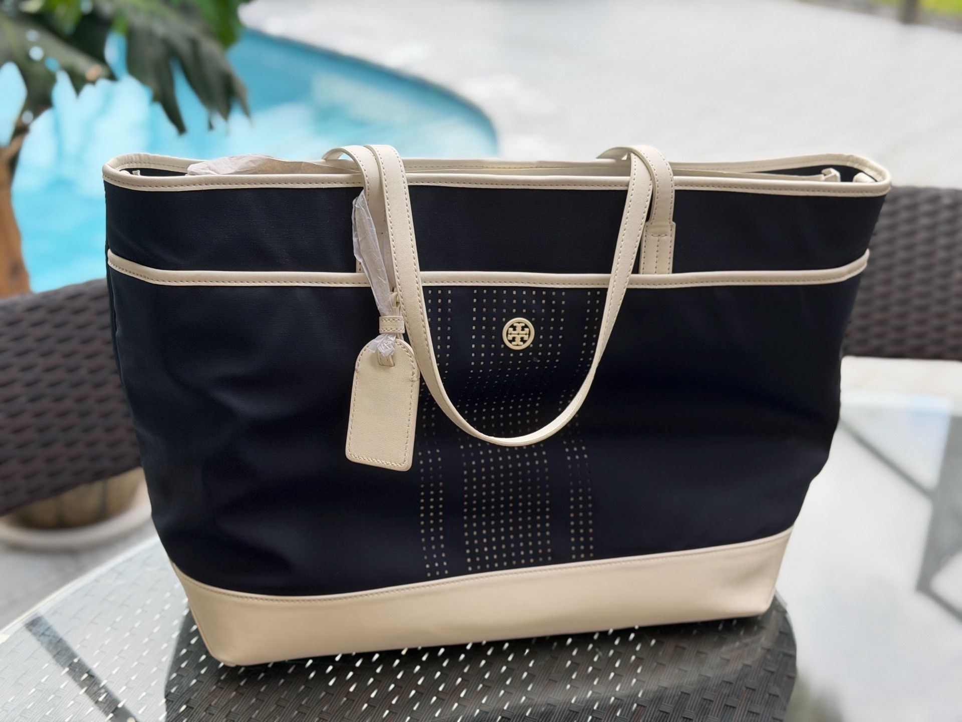 Tory Burch Tennis Tote New with Tags