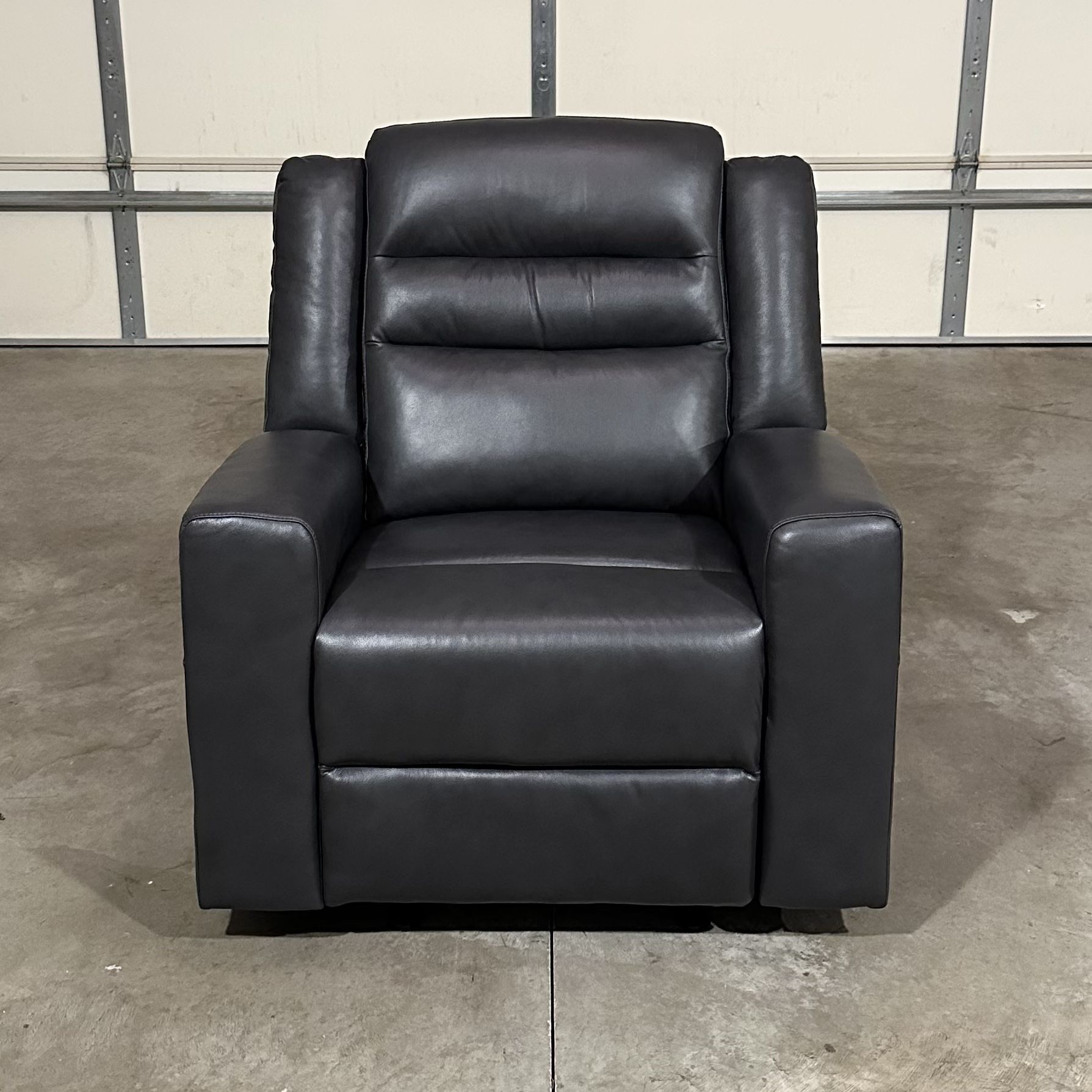 New Leather Rocking Recliner Chair (Can Deliver)