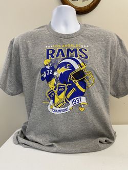 La Rams, Football Design T-Shirt, New, Says Large (item 388)