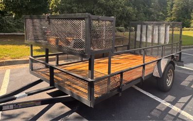 Landscape utility trailer 6 x 12