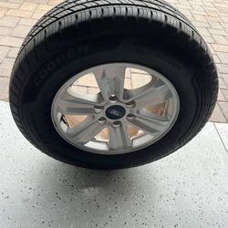 4  Cooper Truck Tires With Original Wheels Included 