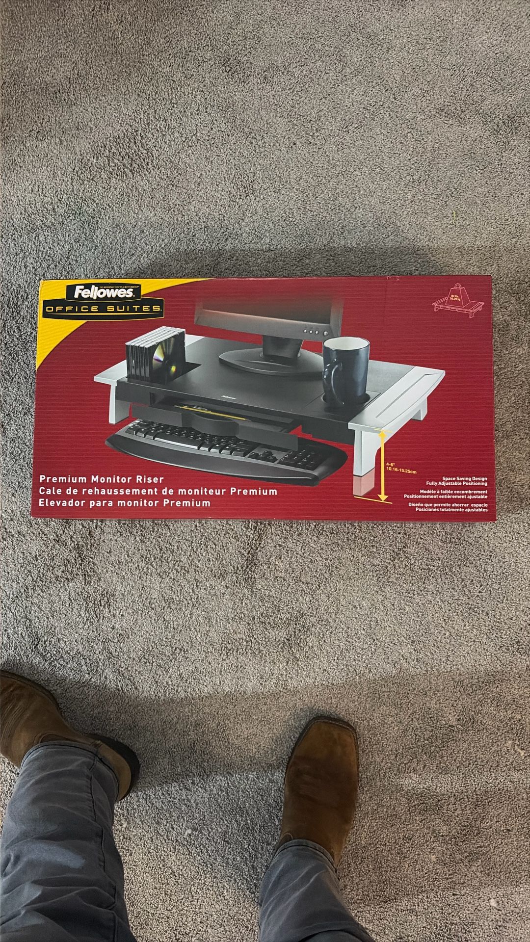 Computer Monitor Riser