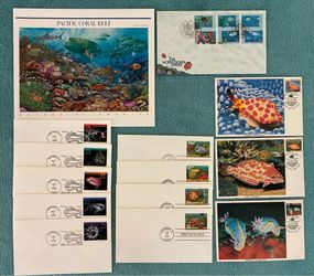 Collection of 12 World Stamp First Day Covers