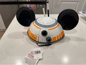 Disney Parks Star Wars bb8 Mickey ears hat