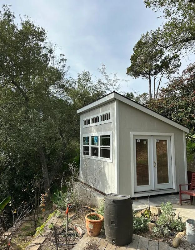 10x12 Modern Studio Shed W/ Electricity