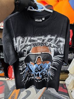 Hellstar Star T-Shirt de color negro