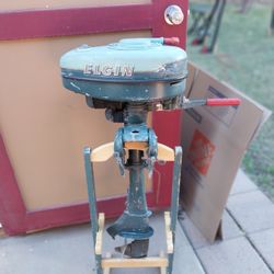 Elgin outboard motor. $50.00