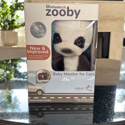 Zooby Infanttech Baby Monitor For Cars Brand New In Box