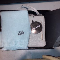  Steve Madden wallet and scarf combo