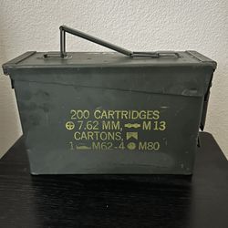 Military Issued Ammo Crate