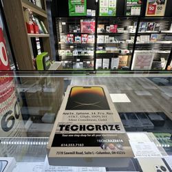 iPhone 14 Pro Max - AT&T Locked - 128 GB - 100% BH - Mint Condition - Gold 