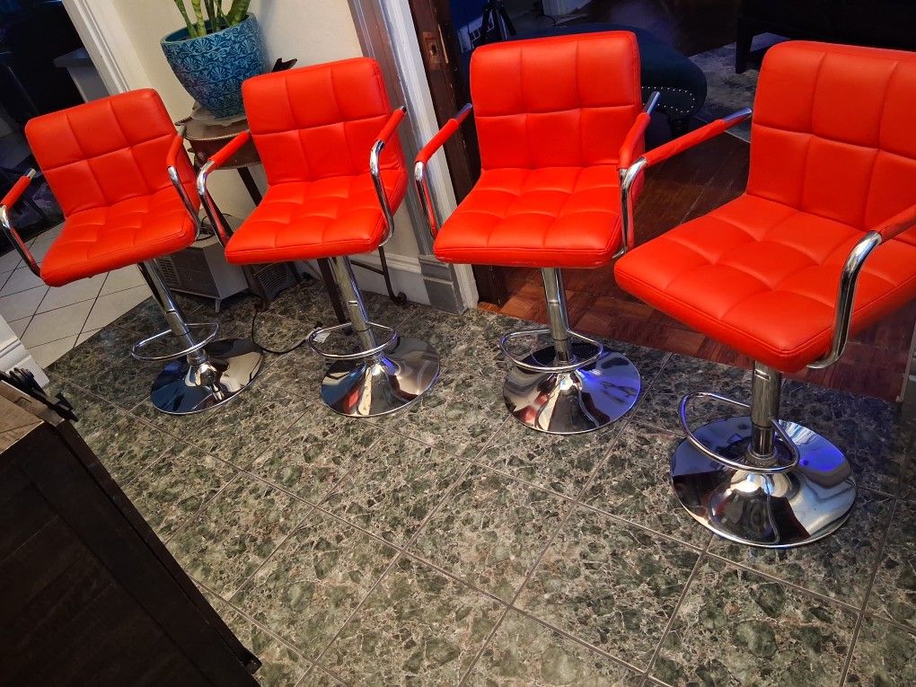 Red Bar Stools 