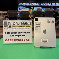 Apple iPad Pro 11" - 128GB - WIFI - Silver (4th Generation) Excellent	