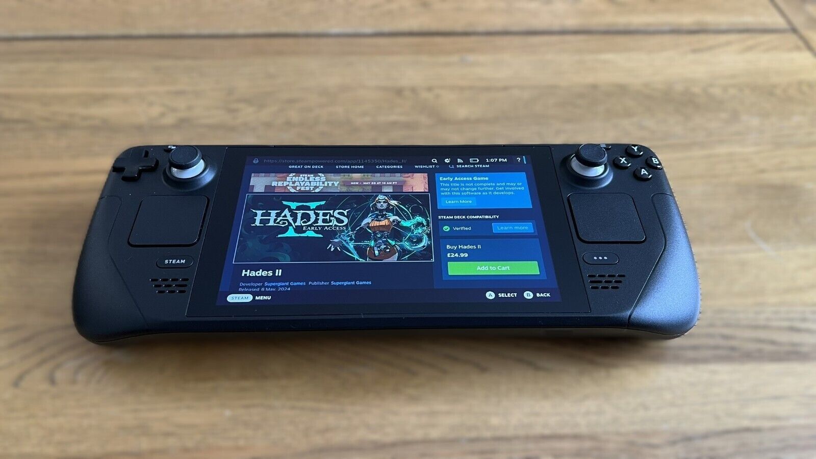 Valve Steam Deck 1TB Console - Black
