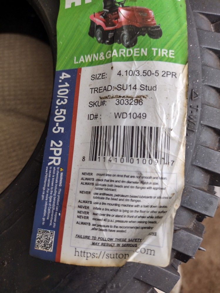 Lawn garden Tire