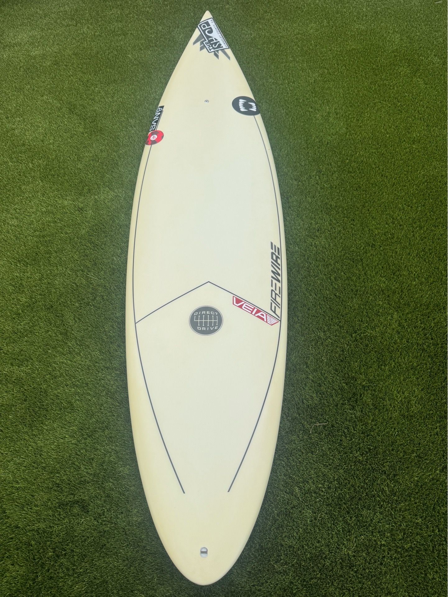 FireWire step up surfboard