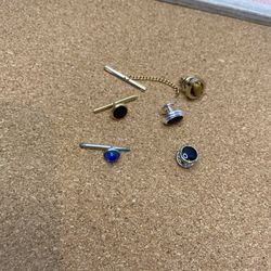 Replacement cuff link singles and damaged tigers eye tie tak 1027  #singles #replacement #cufflinks #tigerseye