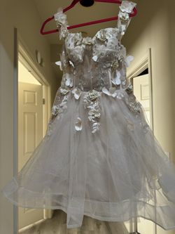 Butterfly And Flowers Dress