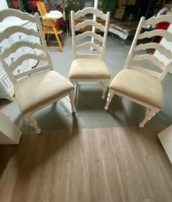 3 dining room chairs