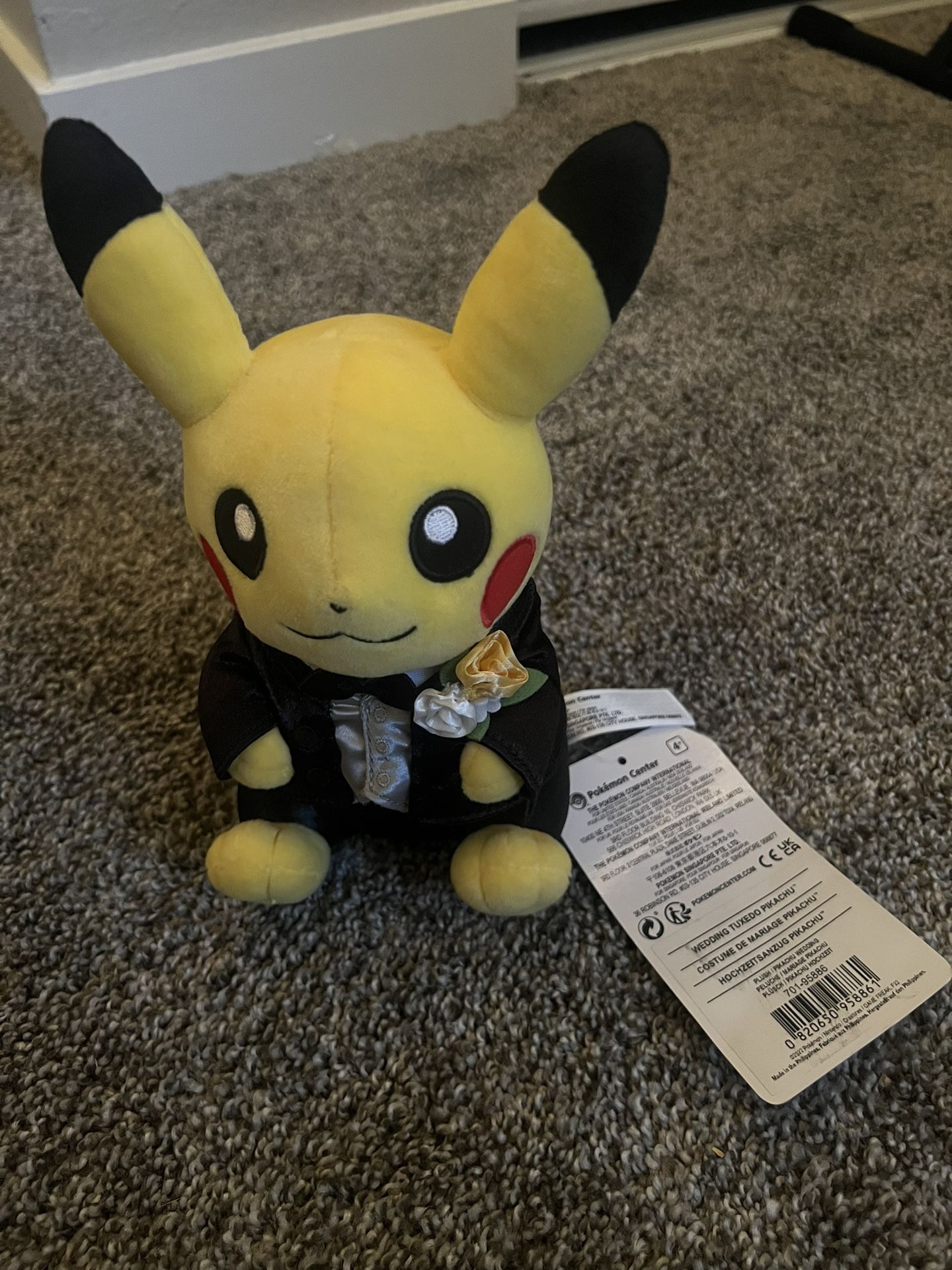 Pokémon Center Groom Wedding Pikachu