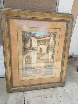 Home decor very large picture 48 x 39 inches