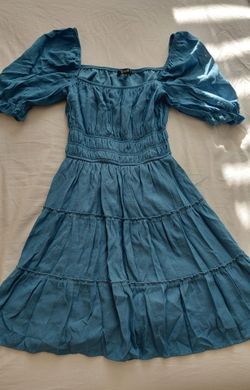 Trixxi blue denim dress