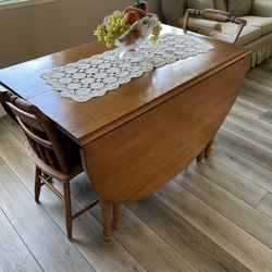 Dining Room Table & 2 Chairs