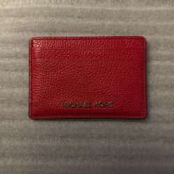 Michael Kors Leather Card Holder