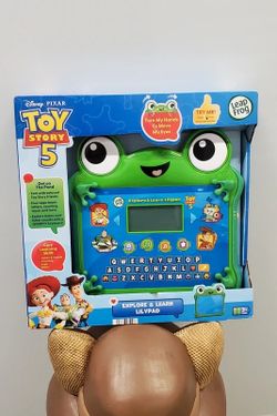 Leapfrog Toy Story 5 Explore & Learn Lilypad tablet frog qwerty Disney Pixar new
