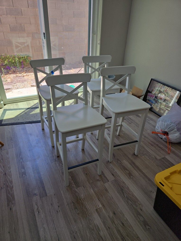 Ikea barstools x4