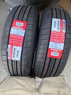 (2) 195/65R15 Gt radial tires