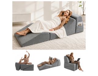 Yoga folding couch