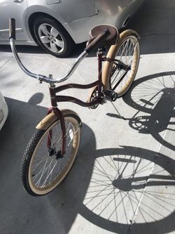 HUFFY cruiser womens bike brown/tan