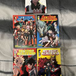 My Hero Academia Manga Volumes 1-5