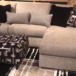 Brand New / Ravenstone 2 Piece Sectional With Chaise / Living Room Set / Fastest Delivery 🚚 