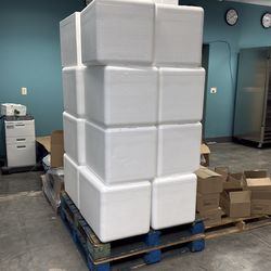 Free styrofoam coolers