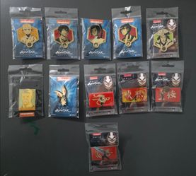 Nickelodeon's Avatar the Last Airbender Pins